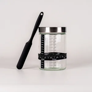 Glass til surdeigsstarter